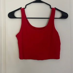 target cropped tank top